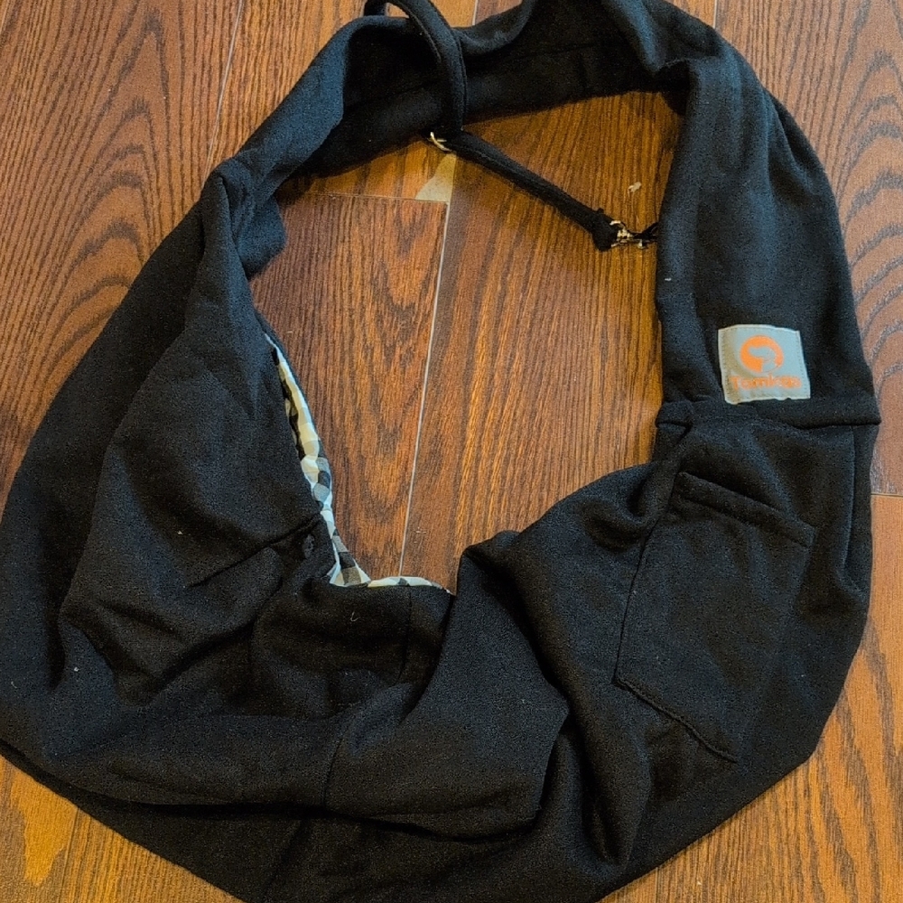 Tomkas Black Pet Sling Carrier